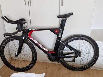 Used Merida Time Warp Tri LTD 2018 2018 Road & Gravel, Black — image 2 of 7
