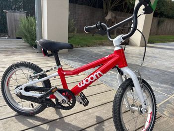 Used Woom GO 2 2021 Road & Gravel, Red — image 2 of 3