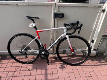 Used Specialized Tarmac Shimano Ultegra 2021 Road & Gravel, Light Gray — image 7 of 7