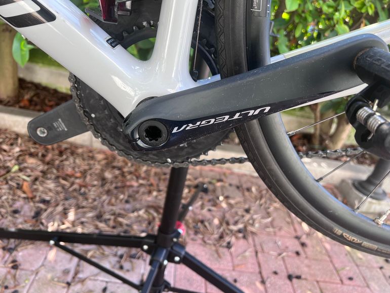 Used Specialized Tarmac Shimano Ultegra 2021 Road & Gravel, Light Gray — image 3 of 7