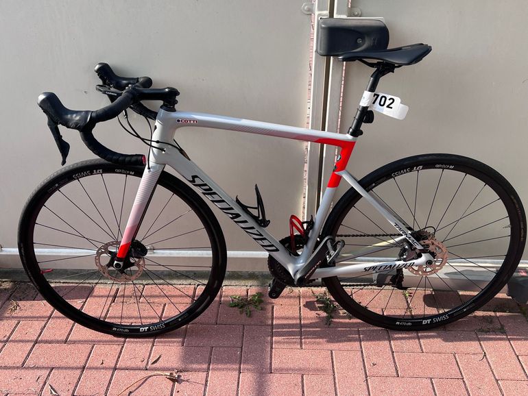 Used Specialized Tarmac Shimano Ultegra 2021 Road & Gravel, Light Gray — image 6 of 7