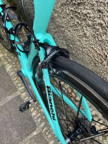 Used Bianchi Aria Ultegra 2018 2018 Road & Gravel, Blue — image 7 of 19