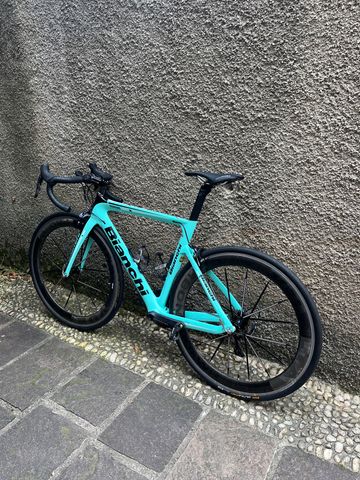 Used Bianchi Aria Ultegra 2018 2018 Road & Gravel, Blue — image 4 of 19