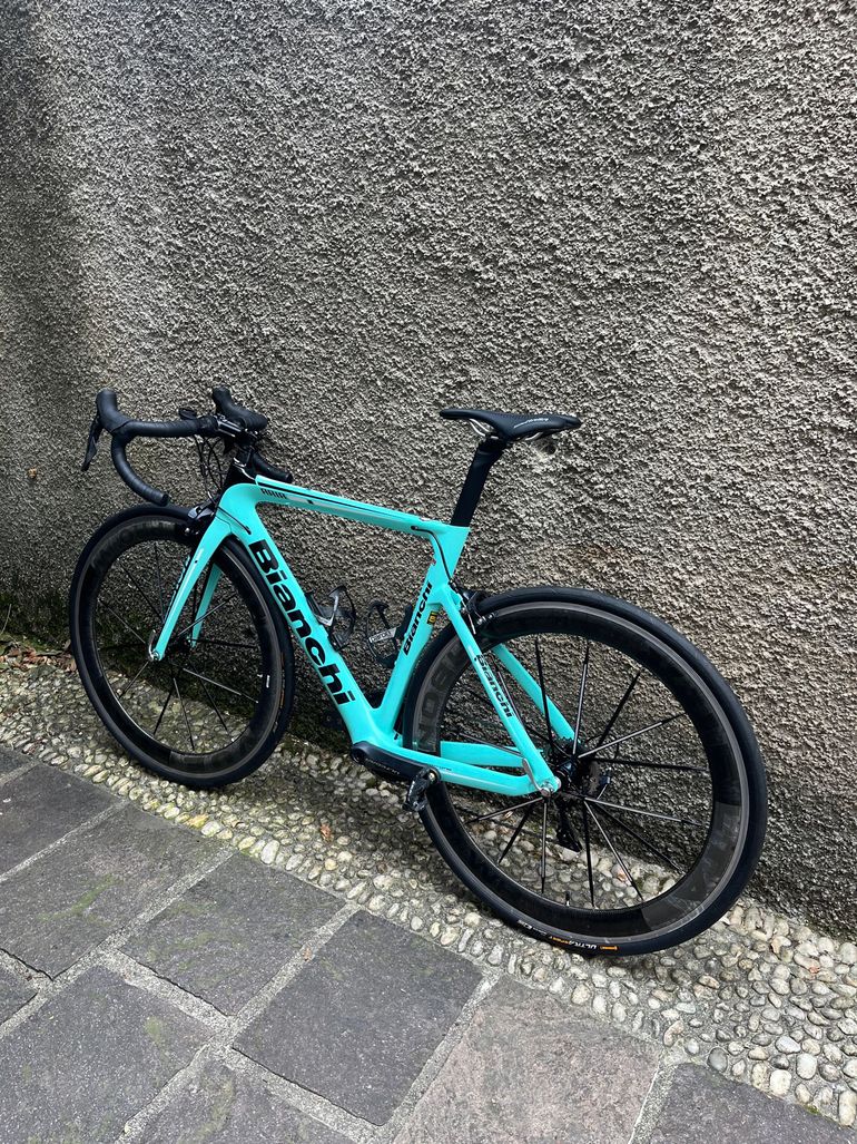Used Bianchi Aria Ultegra 2018 2018 Road & Gravel, Blue — image 4 of 19