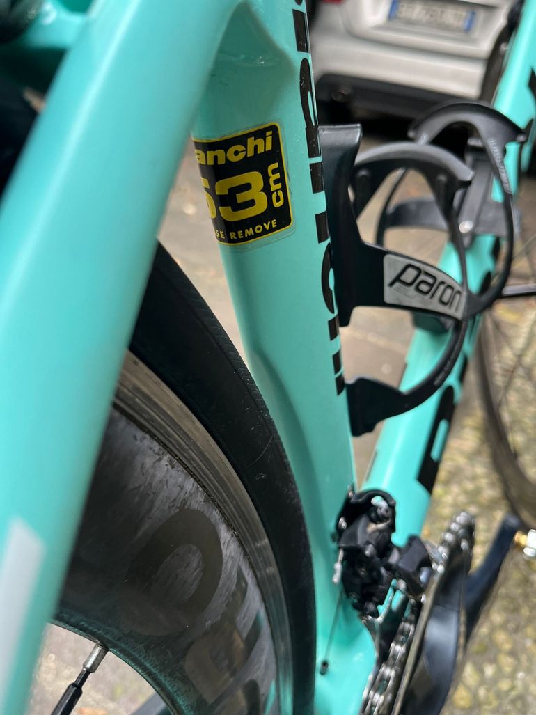 Used Bianchi Aria Ultegra 2018 2018 Road & Gravel, Blue — image 8 of 19