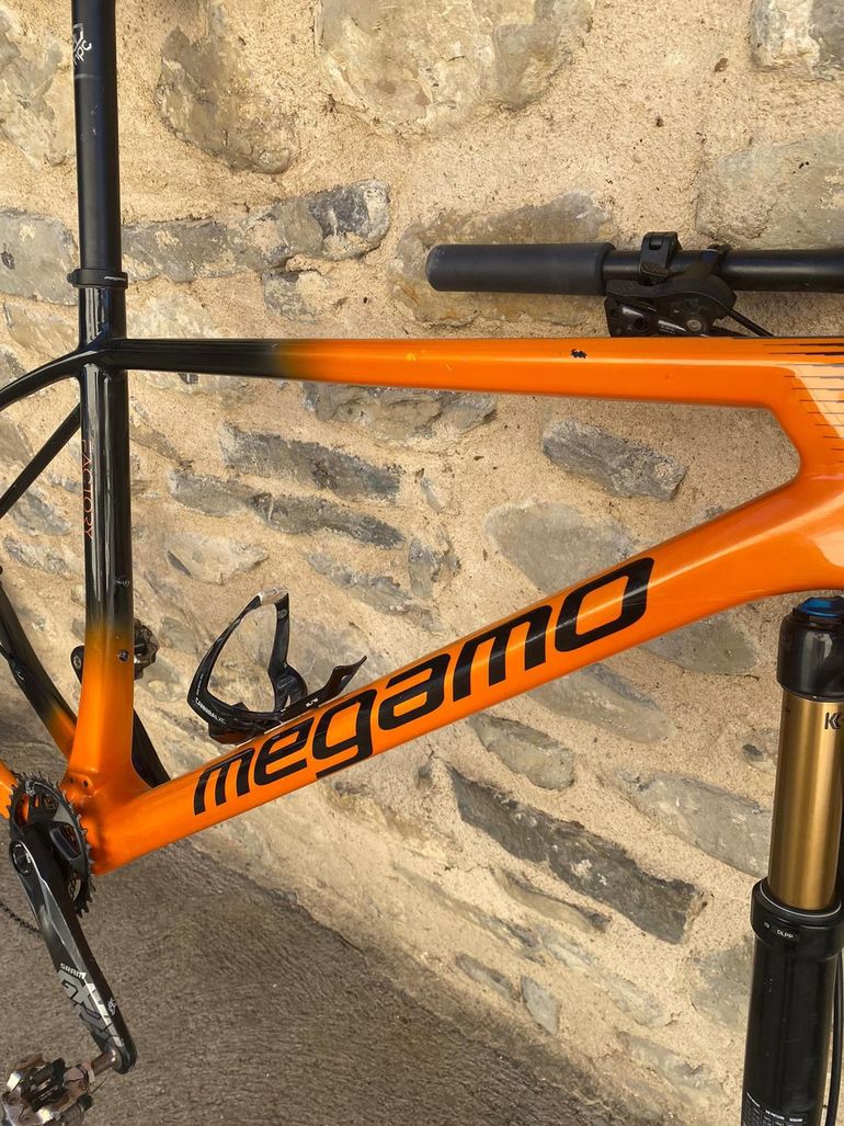 Used Megamo FACTORY ONLY FRAME 2021 Mountainbike, Orange — image 3 of 5