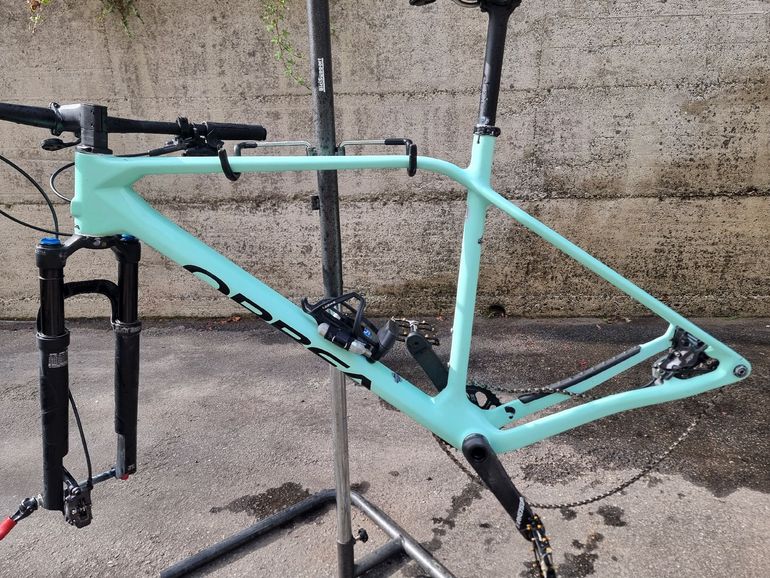 Used Orbea ALMA M11-AXS 2022 Frameset 2022 Mountainbike, Green, 29 — image 1 of 16