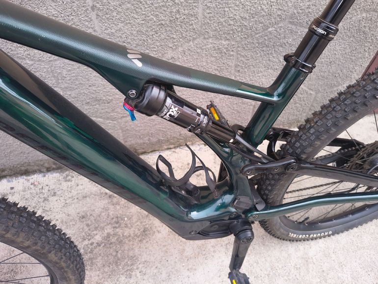 Gebrauchtes Specialized Turbo Levo SRAM X01 DH 2022 Mountainbike, Grün — Bild 7 von 7