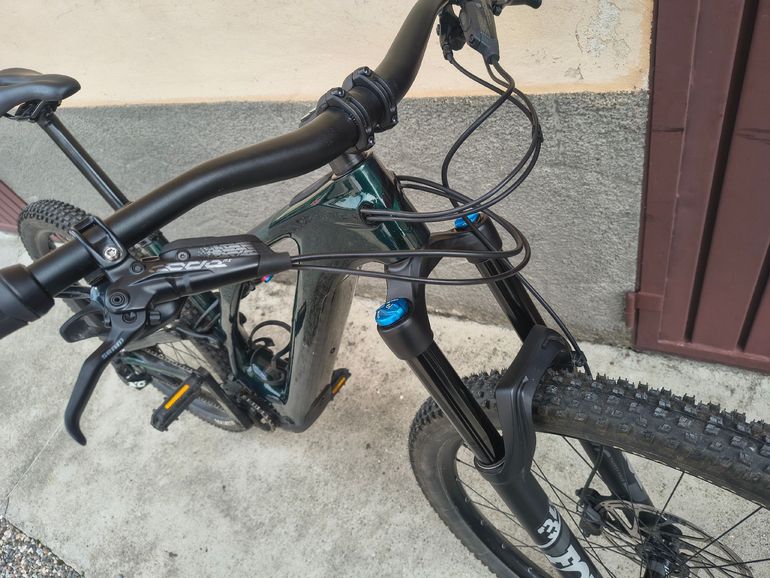 Gebrauchtes Specialized Turbo Levo SRAM X01 DH 2022 Mountainbike, Grün — Bild 5 von 7