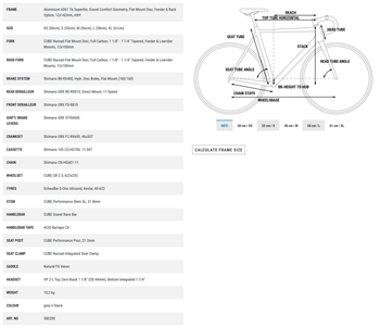 Gebrauchtes CUBE NUROAD RACE 2022 2022 Road & Gravel, Hellgrau — Bild 10 von 10