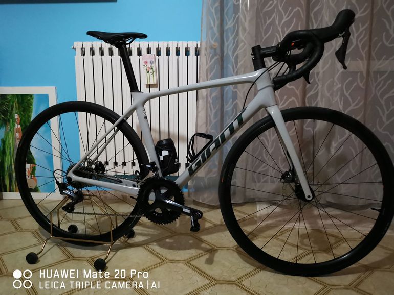 Used Giant Tcr Shimano Dura Ace 2019 Road & Gravel, Light Gray — image 4 of 5