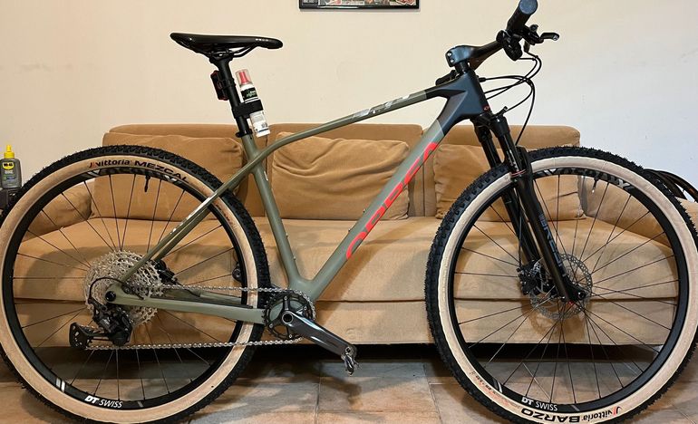 Used Orbea ALMA M50 2021 2021 Mountainbike, Green, 29 — image 1 of 10
