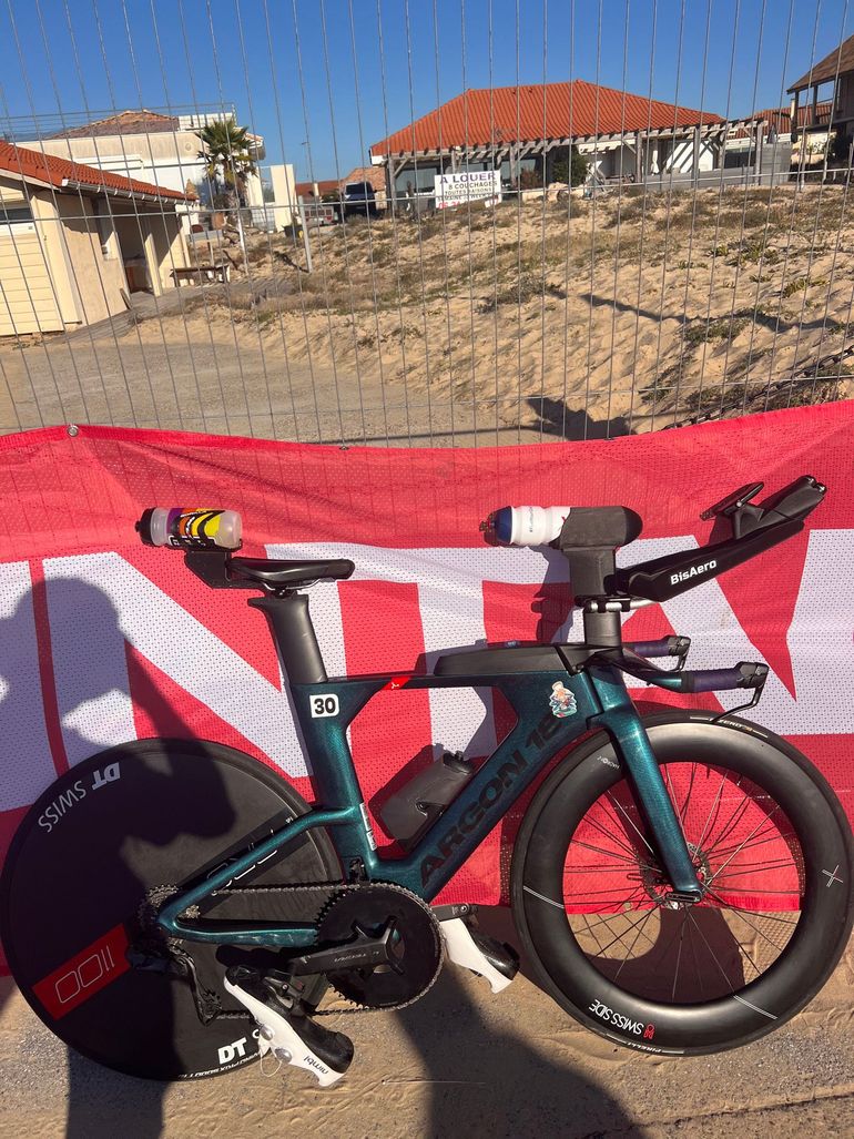 Used Argon 18 E 119 Tri+ 2024 Road & Gravel, Blue — image 3 of 4
