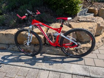 Bergamont Fastlane 8.0 2015 Mountainbike usato, Rosso — immagine 1 di 18