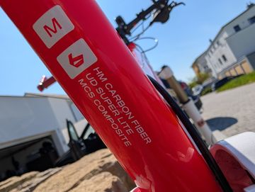 Bergamont Fastlane 8.0 2015 Mountainbike usato, Rosso — immagine 17 di 18
