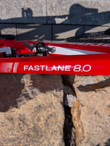 Bergamont Fastlane 8.0 2015 Mountainbike usato, Rosso — immagine 3 di 18