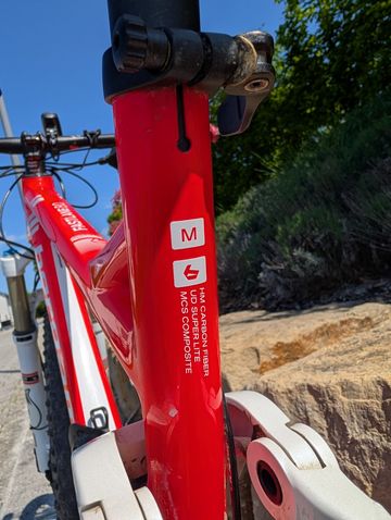 Bergamont Fastlane 8.0 2015 Mountainbike usato, Rosso — immagine 5 di 18