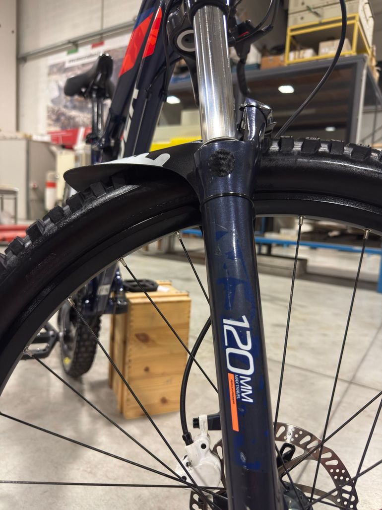 Used ROCKRIDER Full suspension Shimano Altus 2024 Mountainbike, Blue — image 8 of 14