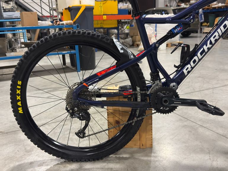 Used ROCKRIDER Full suspension Shimano Altus 2024 Mountainbike, Blue — image 4 of 14