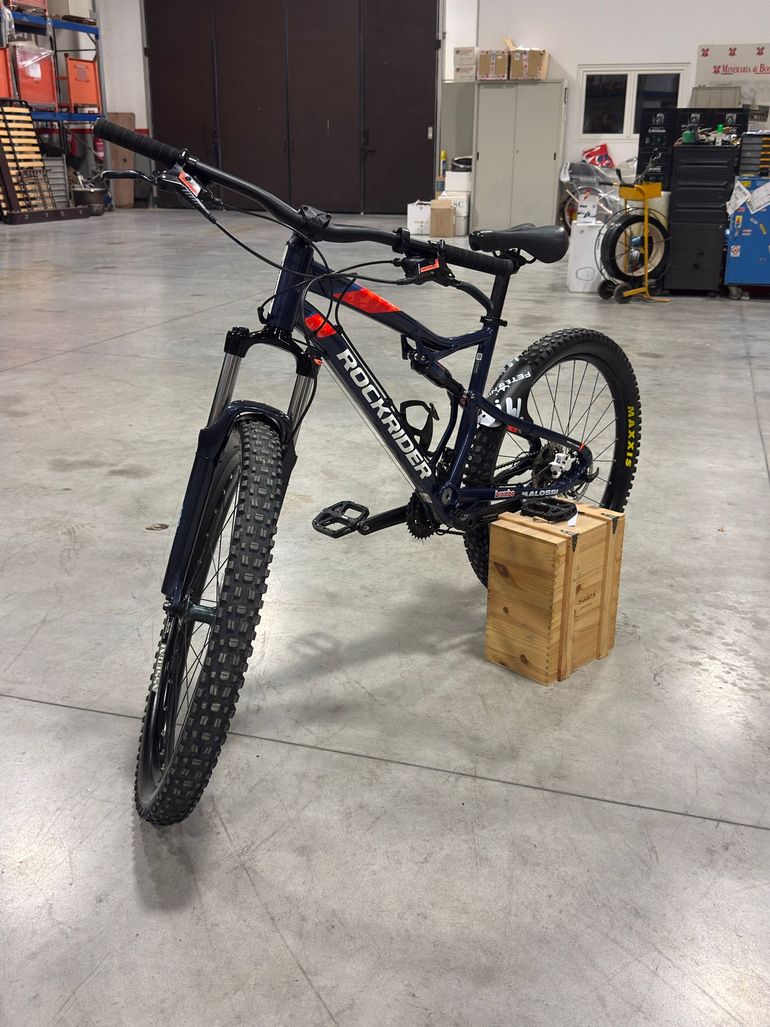 Used ROCKRIDER Full suspension Shimano Altus 2024 Mountainbike, Blue — image 2 of 14