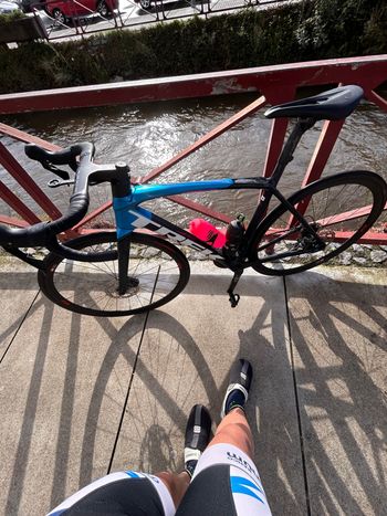 Used Trek Émonda SL 5 Disc 2022 2022 Road & Gravel, Blue — image 2 of 3