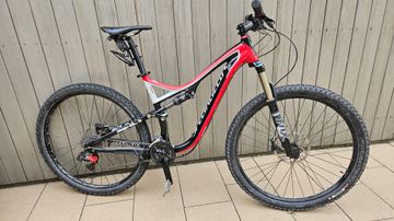 Used Specialized Stumpjumper FSR Comp 29 2012 2012 Mountainbike, Red, 29 — image 3 of 5