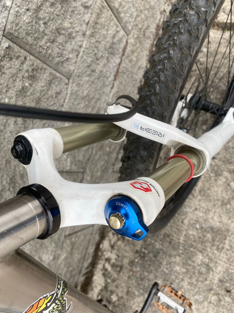 Used Motobecane Fly SRAM Force 2018 Mountainbike, Light Gray, 29 — image 7 of 13