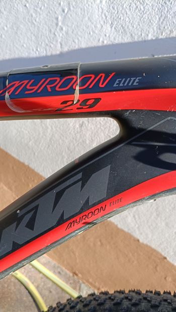 Used KTM MYROON ELITE 2019 Mountainbike, Black — image 7 of 8