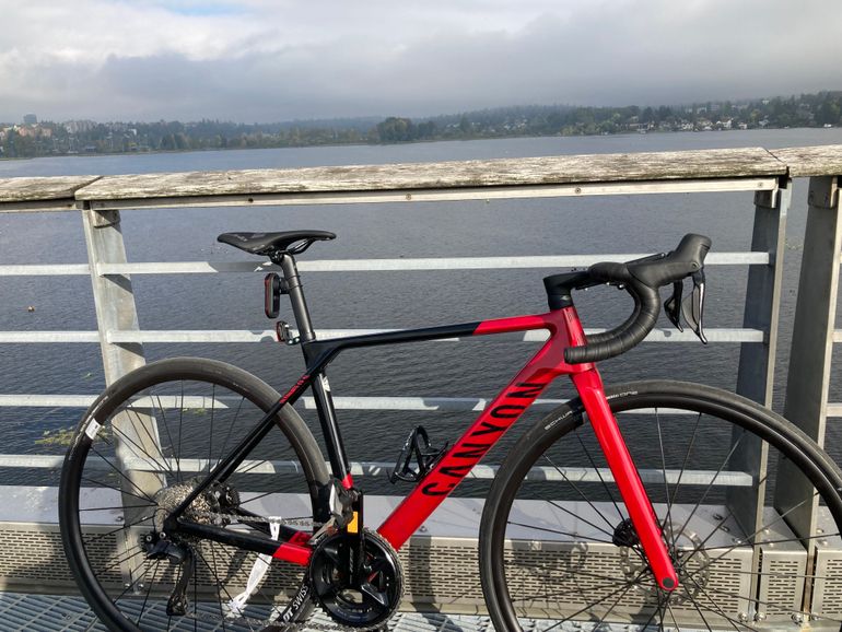 Used Canyon Ultimate CF SL 7 Di2 2024 2024 Road & Gravel, Red — image 12 of 26