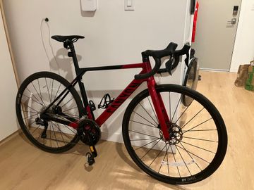 Used Canyon Ultimate CF SL 7 Di2 2024 2024 Road & Gravel, Red — image 15 of 26