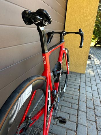 Gebrauchtes BMC Timemachine Shimano Ultegra Di2 2020 Road & Gravel, Rot — Bild 6 von 7