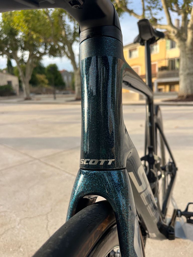 Used Scott Addict RC Pro 2023 2023 Road & Gravel, Blue — image 5 of 10