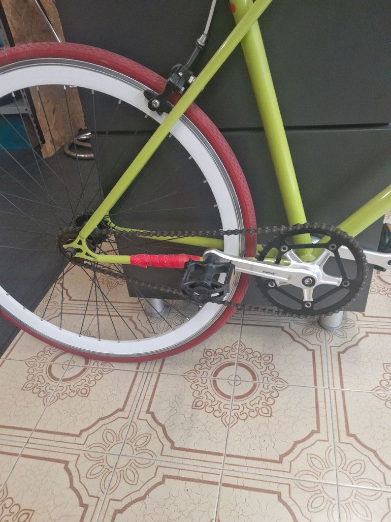 Used FIXIE Inc. Custom 2021 Road & Gravel, Green — image 3 of 4