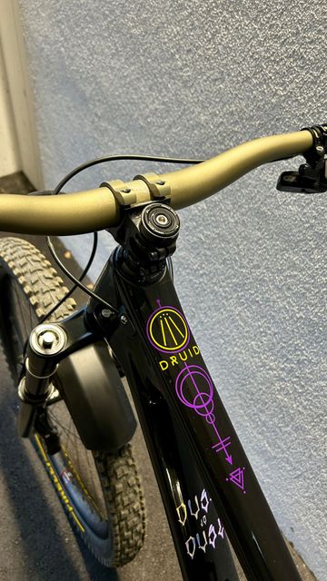 Used Forbidden Druid X0 AXS 29 2023 Frameset 2023 Mountainbike, Black, 29 — image 5 of 7