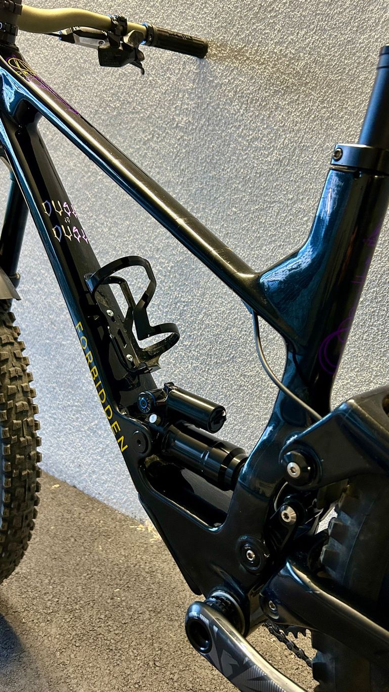 Used Forbidden Druid X0 AXS 29 2023 Frameset 2023 Mountainbike, Black, 29 — image 4 of 7