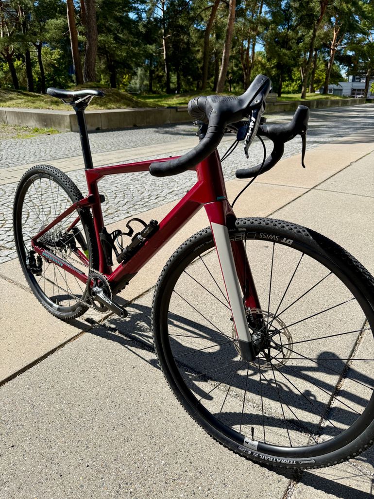 Used BMC URS FOUR 2020 2020 Road & Gravel, Red — image 2 of 8