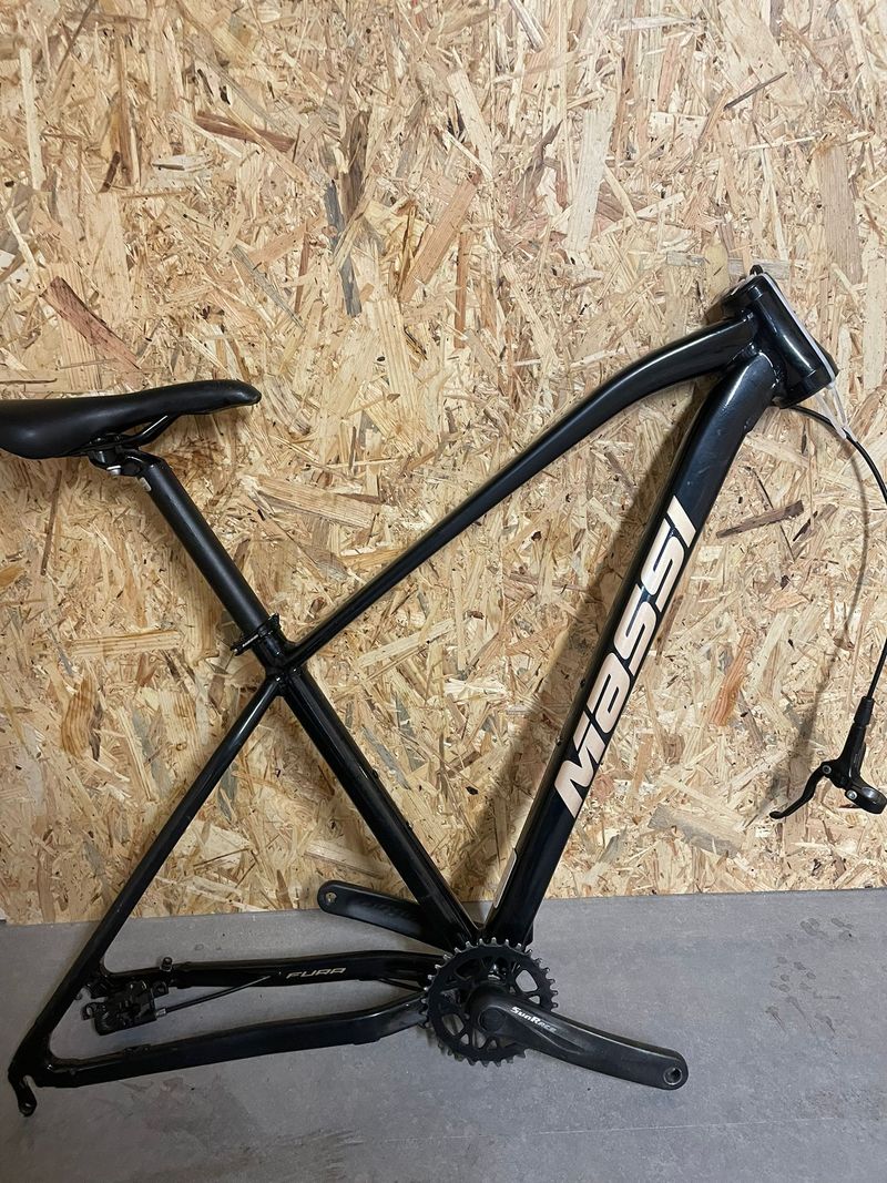 Used Massi Fura Frameset 2021 Mountainbike, Black — image 1 of 13