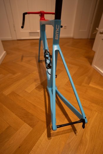 Used BMC Teammachine SLR 01 ONE 2024 Frameset 2023 Road & Gravel, Blue — image 6 of 8