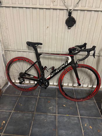 Gebrauchtes Merida Reacto 600 Cf2 2017 Road & Gravel, Schwarz — Bild 2 von 4