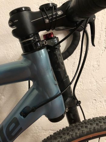Used Cannondale Slate Apex 1 2018 2018 Road & Gravel, Light Gray — image 5 of 6