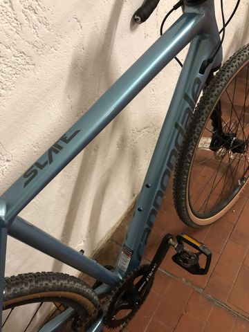 Used Cannondale Slate Apex 1 2018 2018 Road & Gravel, Light Gray — image 6 of 6