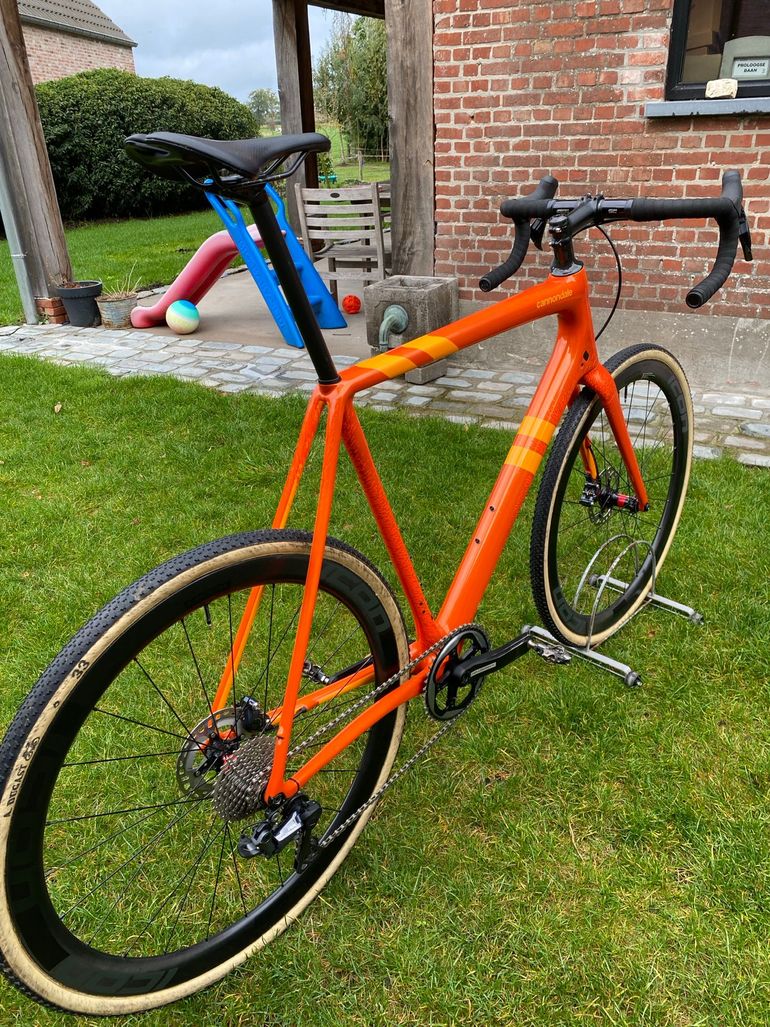Used Cannondale SuperX Di2 2021 Road & Gravel, Orange — image 2 of 4
