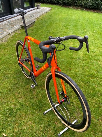 Used Cannondale SuperX Di2 2021 Road & Gravel, Orange — image 3 of 4