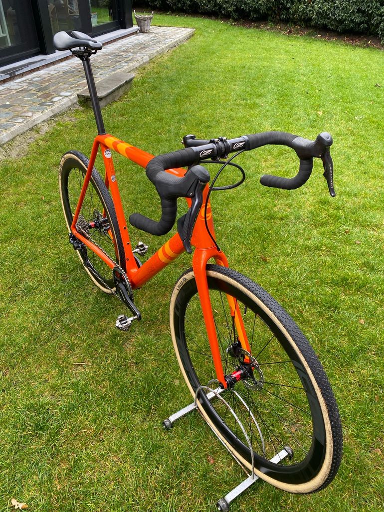 Used Cannondale SuperX Di2 2021 Road & Gravel, Orange — image 3 of 4