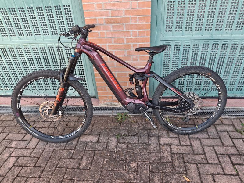Used Haibike Nduro 7 2024 2024 Mountainbike, Red, Mixed — image 2 of 12