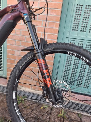 Used Haibike Nduro 7 2024 2024 Mountainbike, Red, Mixed — image 9 of 12