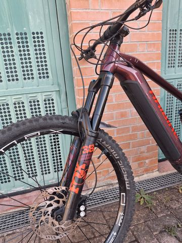 Used Haibike Nduro 7 2024 2024 Mountainbike, Red, Mixed — image 3 of 12