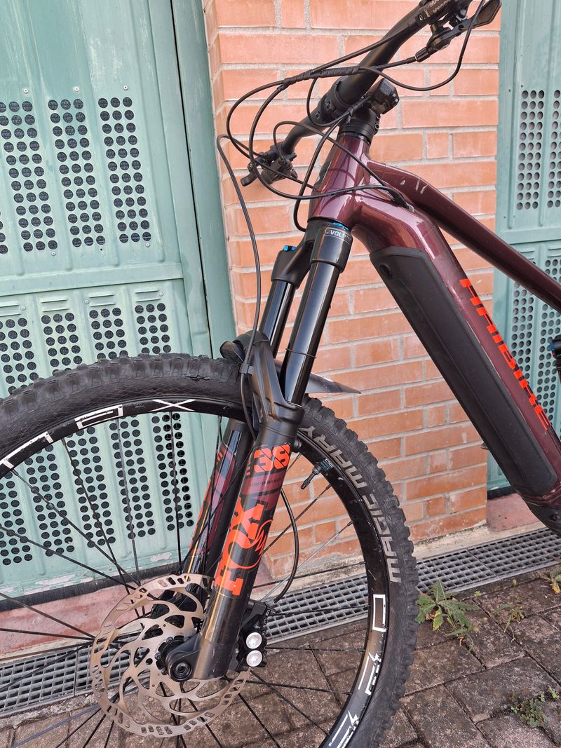 Used Haibike Nduro 7 2024 2024 Mountainbike, Red, Mixed — image 3 of 12