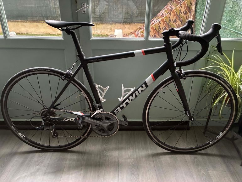 Used B’TWIN 500 2016 Road & Gravel, Black — image 2 of 5