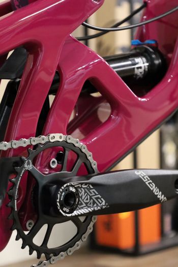 Used Santa Cruz Bronson Sram Eagle Transmission GX 2025 Mountainbike, Purple — image 3 of 18